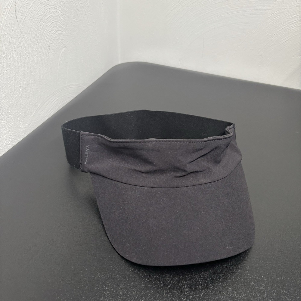 Kalenji Women's Visor Black Athletic One Size Outdoor Stretch‎